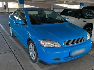 Gebraucht Opel Astra 147 PS (108 kW) 2001 Blau Coupé