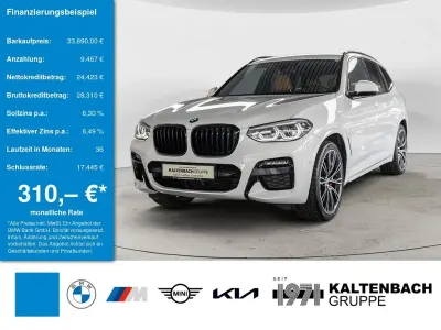 Gebraucht BMW X3 M Sport 190 PS (139 kW) 2021 Weiß SUV