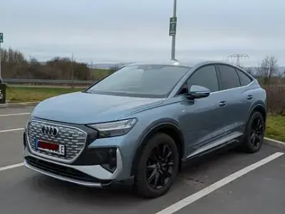 Brugt Audi Q4 Sportback e-tron S-Line 150 kW (204 HK) 2022 Blå SUV