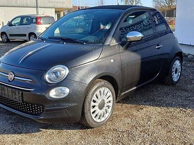 Schwarz Gebraucht 2021 Fiat 500C Lounge Cabrio | 13.380 € (Fairer Preis)
