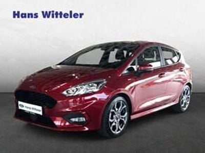 Usata Ford Fiesta ST-Line 101 CV (74 kW) 2018 Rosso Utilitaria