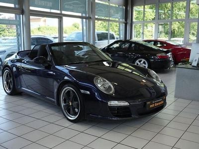 Gebraucht Porsche 911 Carrera Cabriolet 345 PS (253 kW) 2009 Blau Cabrio