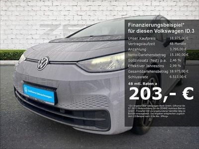 Gebraucht VW ID.3 Pure 110 kW (150 PS) 2021 Grau Kleinwagen
