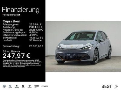 Gebraucht Cupra Born 150 kW (204 PS) 2022 Vaporgrau Kleinwagen