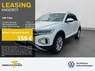 Gebraucht VW T-Roc Style 110 PS (80 kW) 2022 Weiß SUV
