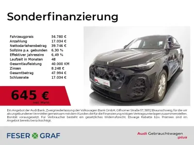 Gebraucht Audi Q5 Sportback S-Line 204 PS (150 kW) 2025 Mythosschwarz metallic SUV