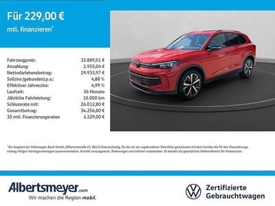 Rot Gebraucht 2024 VW Tiguan Goal SUV | 32.889 € (Guter Preis)