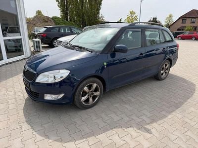 Begagnad Skoda Fabia GreenLine 75 HK (55 kW) 2012 Blå Kombi