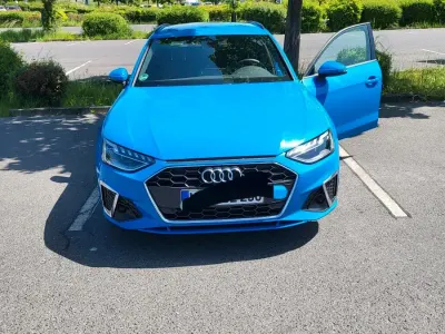 Gebraucht Audi A4 S-Line 204 PS (150 kW) 2021 Blau Kombi