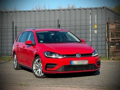 Brugt VW Golf VII R-line 150 HK (110 kW) 2018 Rød Stationcar