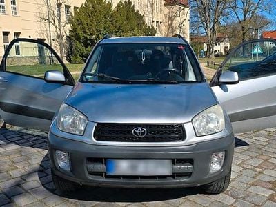 Gebraucht Toyota RAV4 125 PS (91 kW) 2002 Grau SUV