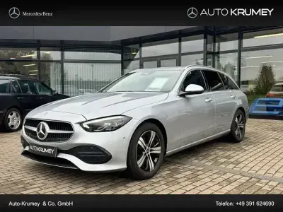 Gebraucht Mercedes C220 Avantgarde 200 PS (147 kW) 2022 Silber Kombi