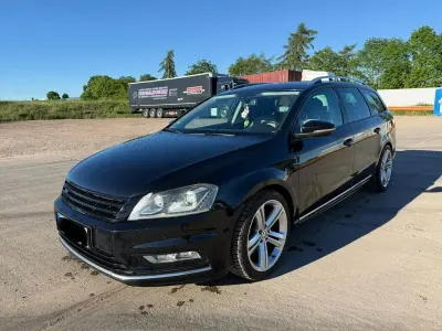 Gebraucht VW Passat R-line 140 PS (102 kW) 2013 Schwarz Kombi