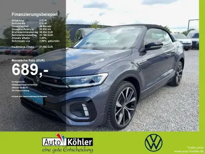 Gebraucht VW T-Roc Cabriolet R-line 150 PS (110 kW) 2025 Rauchgrau metallic Cabrio
