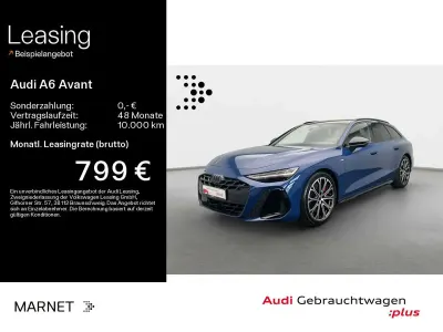 Neu Audi A6 S-Line 204 PS (150 kW) 2025 Ascariblau metallic Kombi