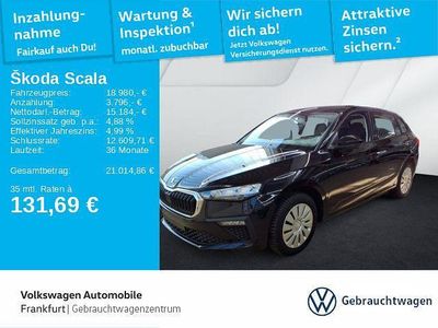 Gebraucht Skoda Scala Essence 116 PS (85 kW) 2025 Schwarz Kleinwagen