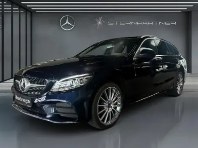 Gebraucht Mercedes C400 AMG 333 PS (244 kW) 2019 Blau Limousine