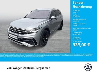 Gebraucht VW Tiguan Allspace R-line 190 PS (139 kW) 2023 Silber SUV