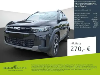 Neu Dacia Bigster Journey 140 PS (102 kW) 2026 Perlmuttschwarz SUV