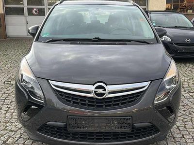 Gebraucht Opel Zafira Tourer drive 120 PS (88 kW) 2016 Phantom/rocky/asteroid grey Van / Kleinbus