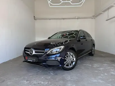 Gebraucht Mercedes C250 Avantgarde 211 PS (155 kW) 2017 Blau Kombi