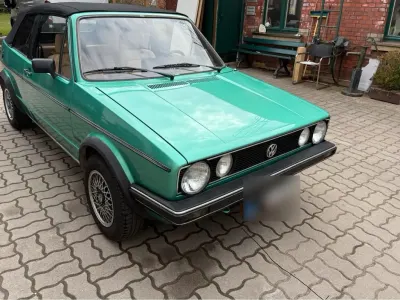 Gebraucht VW Golf Cabriolet 75 PS (55 kW) 1984 Grün Cabrio