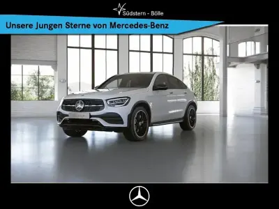 Brugt Mercedes GLC400d AMG 330 HK (242 kW) 2022 Hvid Coupe
