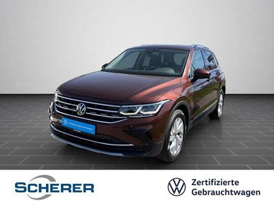 Usata VW Tiguan Elegance 150 CV (110 kW) 2023 Marrone SUV