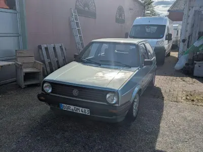 Brugt VW Golf II 54 HK (39 kW) 1990 Blå Hatchback