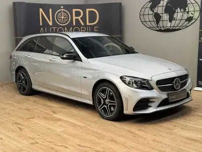 Gebraucht Mercedes C300e AMG 306 PS (225 kW) 2020 Iridiumsilber metalli (metallic) Kombi