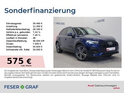 gebraucht Audi Q5 Advanced 35 TDI S-tronic/Matrix-OLED/Sitzhzg.