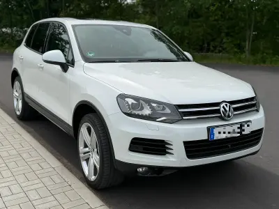 Gebraucht VW Touareg Executive 262 PS (192 kW) 2014 Weiß SUV