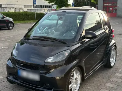 Gebraucht Smart ForTwo Cabrio Brabus 98 PS (72 kW) 2008 Schwarz Cabrio