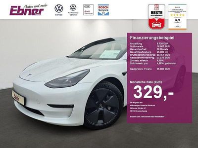 Sonderlackierung perlweiß Gebraucht 2023 Tesla Model 3 Long Range AWD Limousine | 35.800 € (Fairer Preis)