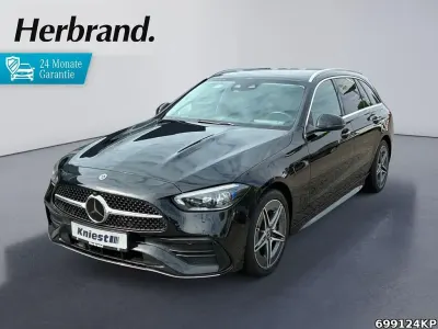 Gebraucht Mercedes C300e AMG 313 PS (230 kW) 2023 Unilack schwarz Kombi