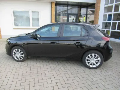 Gebraucht Opel Corsa Edition 101 PS (74 kW) 2021 Diamant schwarz/karbon schwarz Kleinwagen