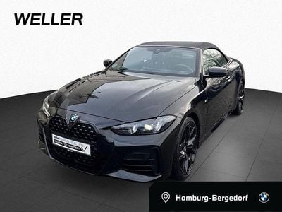 Black sapphire (schwarz) Gebraucht 2025 BMW 420 M Sport Cabrio | 49.950 € (Guter Preis)