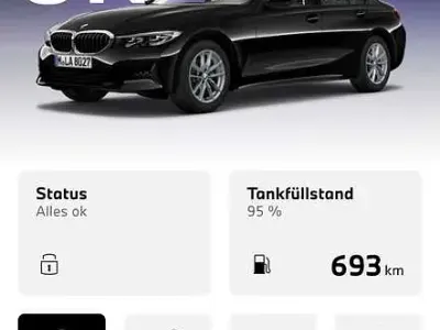 Gebraucht BMW 318 156 PS (114 kW) 2021 Schwarz Limousine