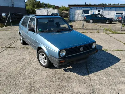 Gebraucht VW Golf II 72 PS (52 kW) 1990 Blau Kleinwagen