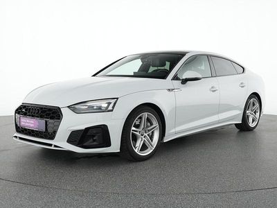 Gebraucht Audi A5 Sportback S-Line 265 PS (194 kW) 2022 Gletscherweiss Kleinwagen