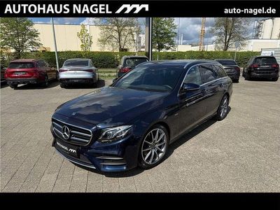 Usata Mercedes E200 AMG 160 CV (117 kW) 2019 Blu Station wagon