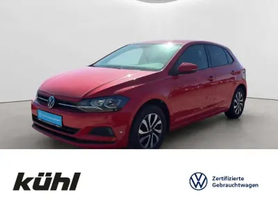 Gebraucht VW Polo Active 95 PS (69 kW) 2021 Flashrot Kleinwagen