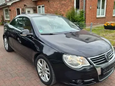 Gebraucht VW Eos 140 PS (102 kW) 2009 Schwarz Cabrio