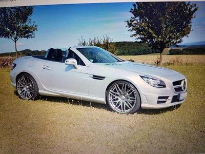 Second-hand Mercedes SLK350 306 CP (225 kW) 2011 Gri Cabrio