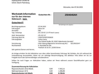 Gebraucht MG ZS
