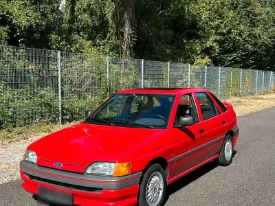 Gebraucht Ford Escort RS 71 PS (52 kW) 1991 Rot Limousine
