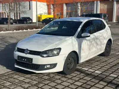 Gebraucht VW Polo Highline 90 PS (66 kW) 2009 Weiß Kleinwagen