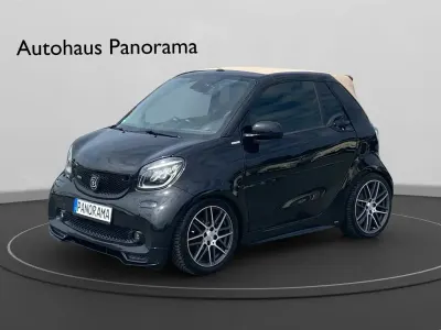 Gebraucht Smart ForTwo Cabrio Brabus 109 PS (80 kW) 2018 Schwarz Cabrio