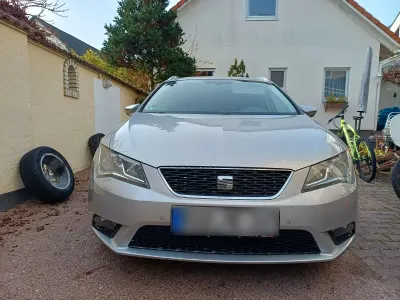 Gebraucht Seat Leon ST Reference 110 PS (80 kW) 2015 Silber Kombi