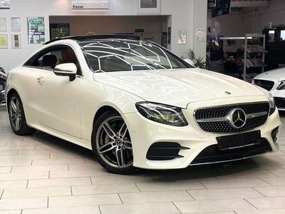 Begagnad Mercedes E300 AMG line 245 HK (180 kW) 2018 Vit Sportkupé